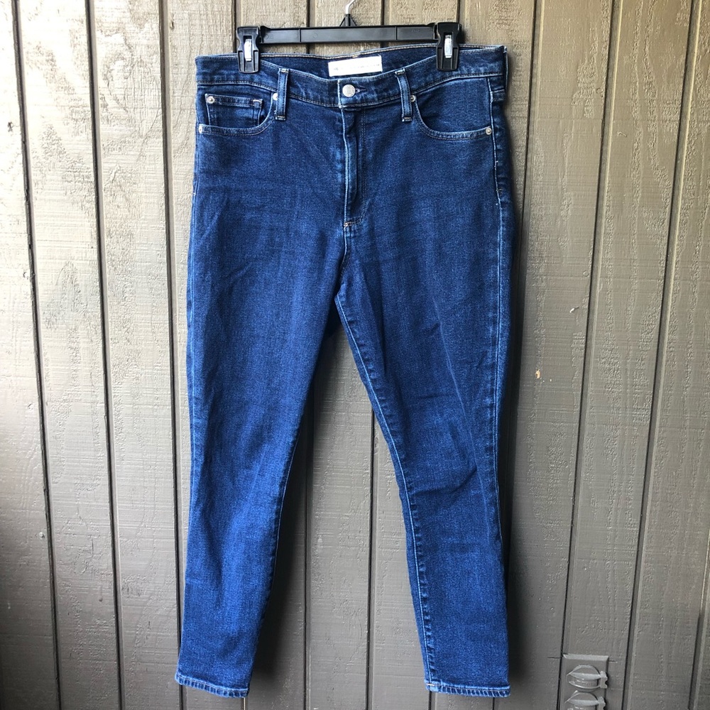 GAP High Waisted Blue Jeans